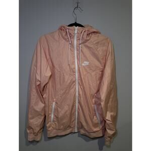 Nike Windrunner Jacket Mens AT5270-800 Pink Lined